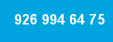 926 994 64 75 926 994 64 75